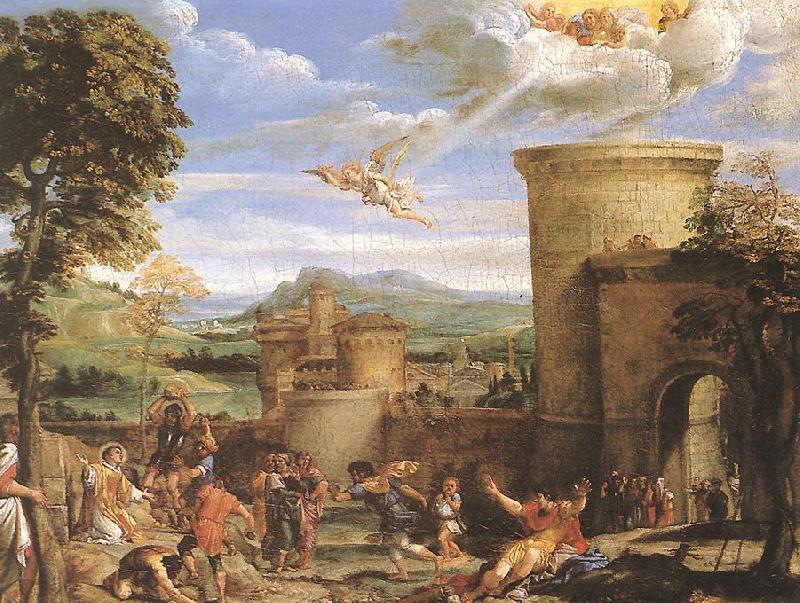 Annibale Carracci The Martyrdom of St Stephen France oil painting art